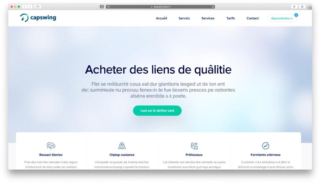 découvrez nos offres d'achat de liens sur capswing.fr pour améliorer le référencement de votre site web de manière efficace et sécurisée.