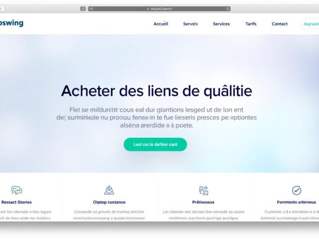 achat de lien sur capswing.fr