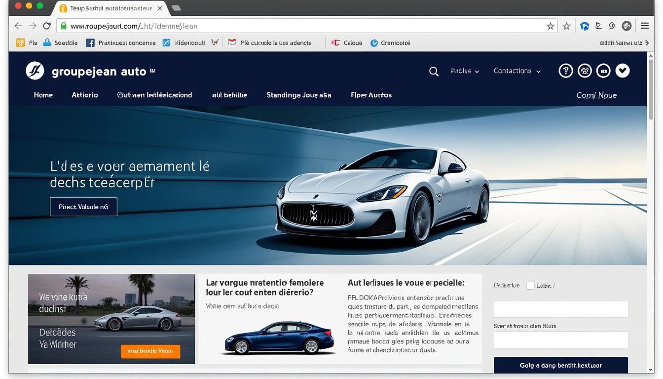 achetez des liens de qualité sur groupejean-auto.fr pour améliorer le référencement de votre site et booster votre visibilité en ligne.