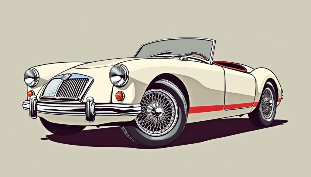 explorez le charme intemporel de la mg mga coupé, une voiture classique qui allie élégance et performance pour les passionnés d'automobile rétro.