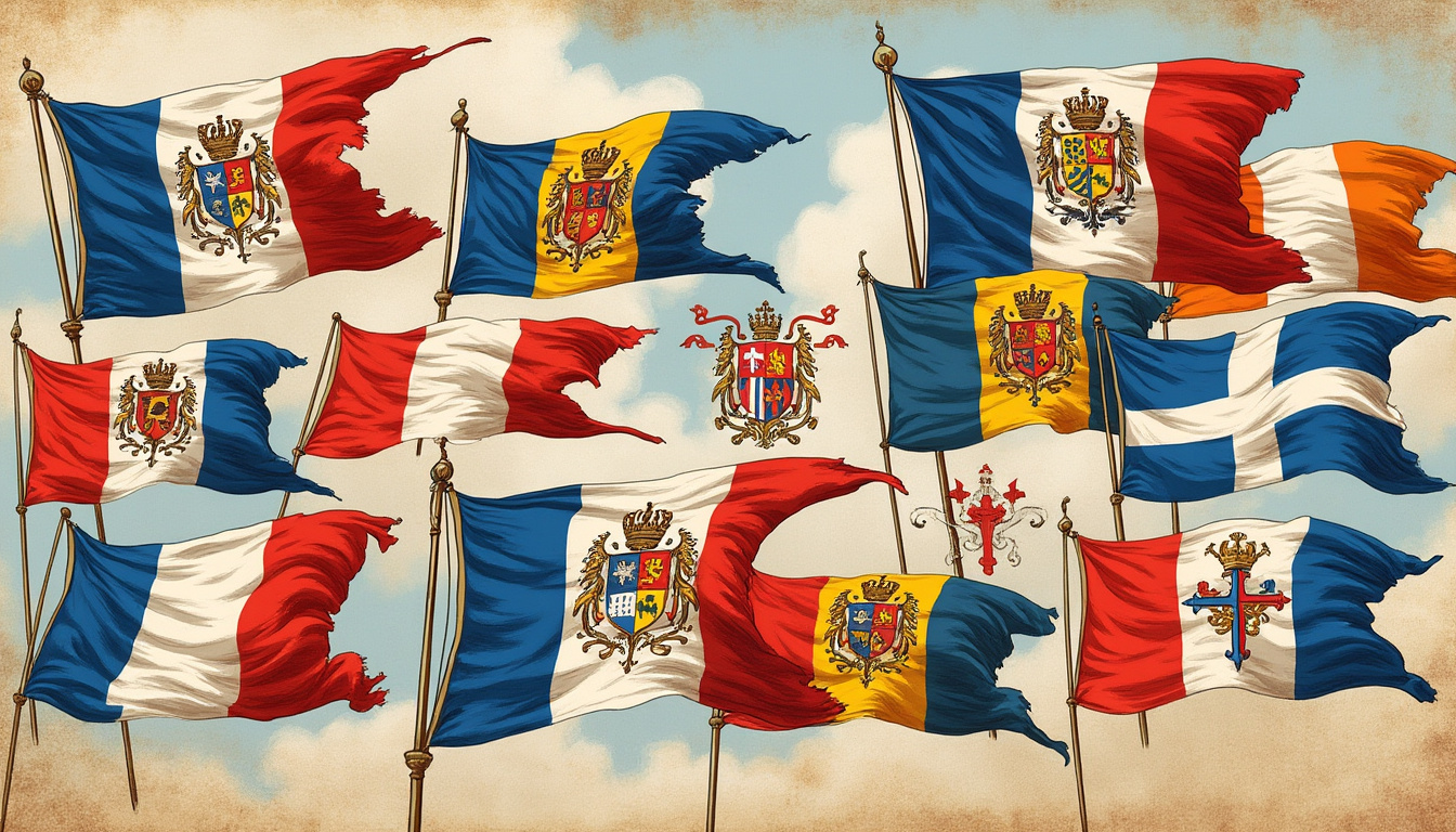 explorez l'histoire fascinante et les symboles uniques des drapeaux représentant les régions françaises.