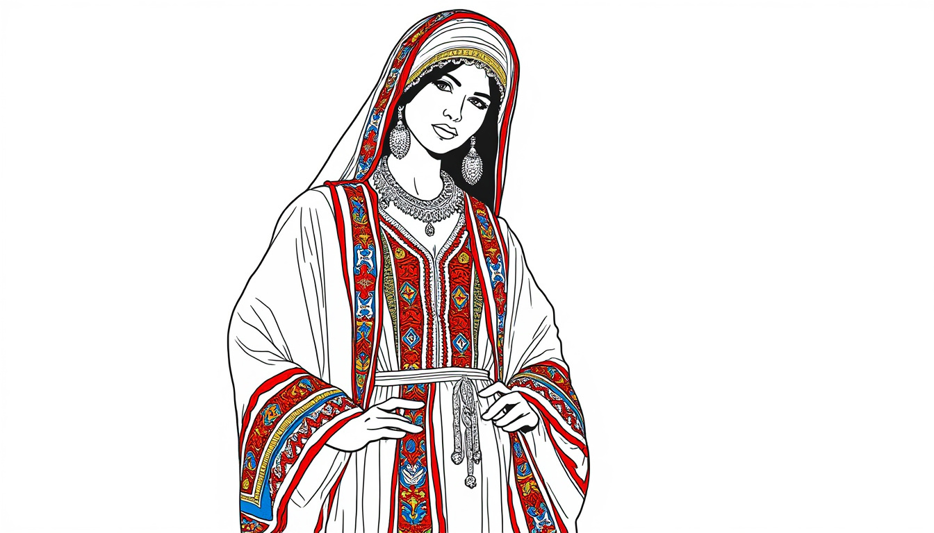 découvrez l'histoire riche et la signification profonde des tenues kabyles traditionnelles, ces vêtements emblématiques qui reflètent la culture et l'identité du peuple kabyle.